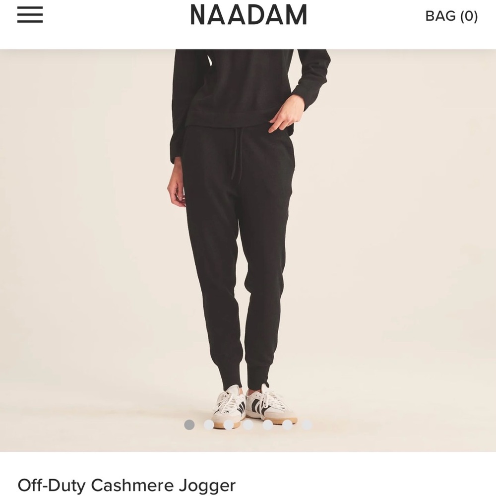 Mongolian cashmere jogger